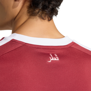 ADI QATAR WC26 HOME JERSEY NOBLE MAROON