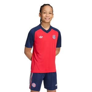 ADI JR BAYERN 26-27 PRE-MATCH JERSEY PURE RUBY
