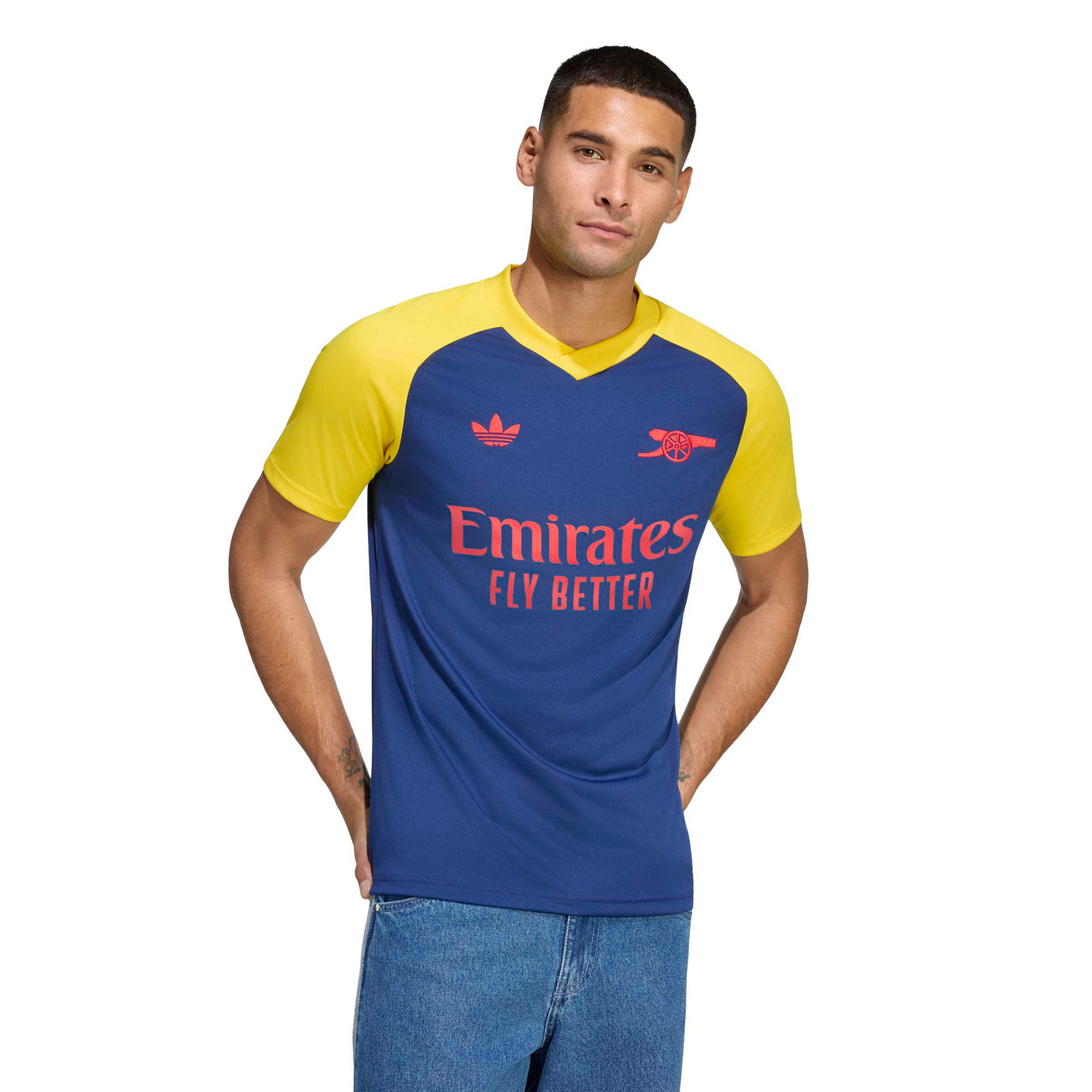ADI ARSENAL 26-27 AWAY PRE-MATCH JERSEY DARK BLUE
