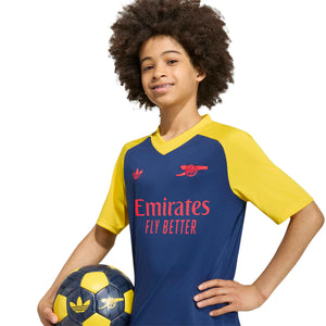ADI JR ARSENAL 26-27 AWAY PRE-MATCH JERSEY DARK BLUE