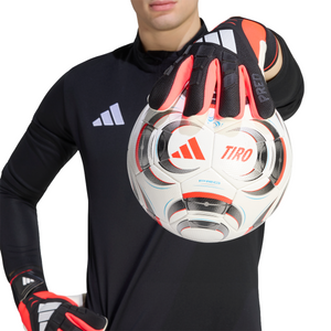 ADI PREDATOR GLOVE COMPETITION BLACK/LUCID RED