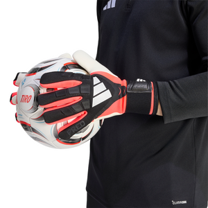 ADI PREDATOR GLOVE COMPETITION BLACK/LUCID RED