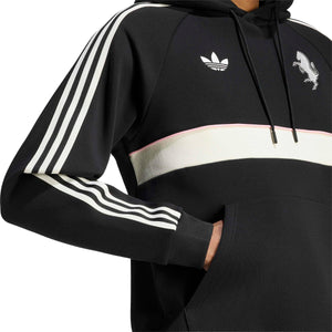 ADI JUVE 26-27 ORIGINALS HOODIE OFF BLACK