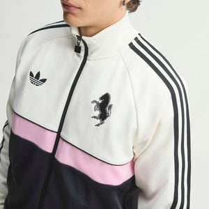 ADI JUVE 26-27 ORIGINALS TRACK JACKET OFF WHITE/BLACK