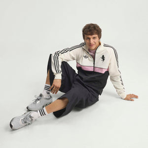 ADI JUVE 26-27 ORIGINALS TRACK JACKET OFF WHITE/BLACK