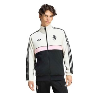 ADI JUVE 26-27 ORIGINALS TRACK JACKET OFF WHITE/BLACK