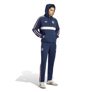 ADI BAYERN 26-27 ORIGINALS HOODIE NIGHT INDIGO/CORE WHITE