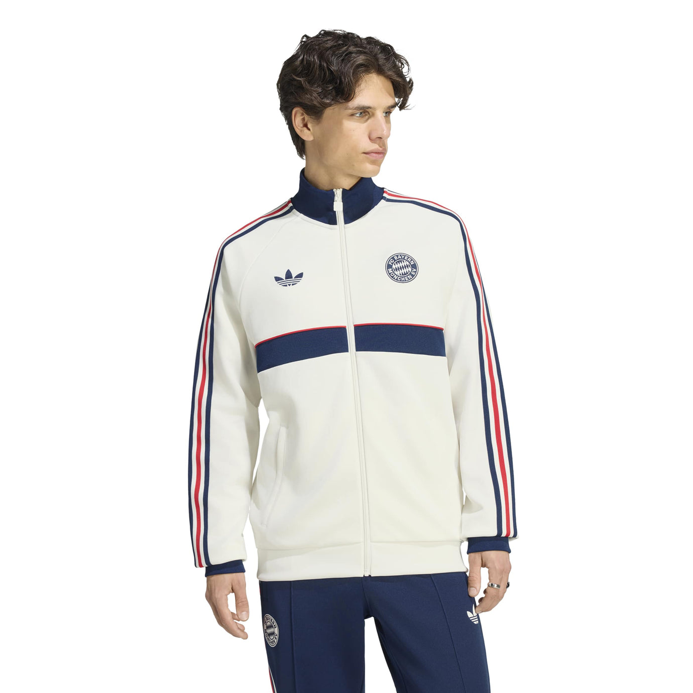ADI BAYERN 26-27 ORIGINALS TRACK JACKET CORE WHITE/NIGHT INDIGO