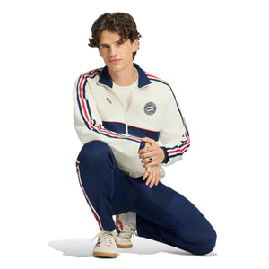 ADI BAYERN 26-27 ORIGINALS TRACK JACKET CORE WHITE/NIGHT INDIGO