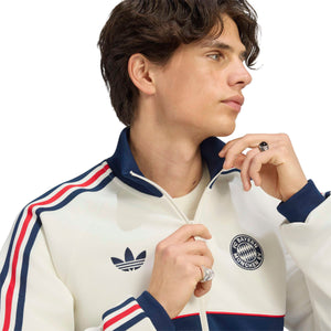 ADI BAYERN 26-27 ORIGINALS TRACK JACKET CORE WHITE/NIGHT INDIGO