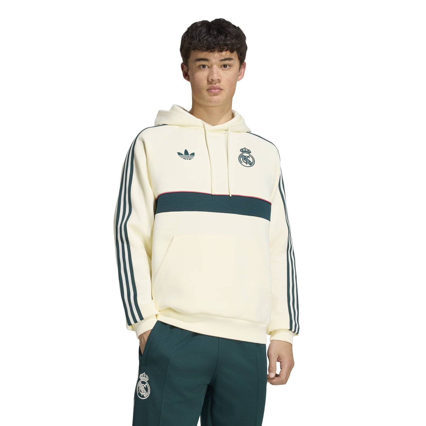 ADI REAL 26-27 ORIGINALS HOODIE IVORY