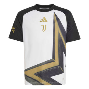 ADI JR JUVENTUS 26-27 PRE-MATCH JERSEY WHITE/BLACK