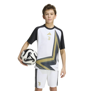 ADI JR JUVENTUS 26-27 PRE-MATCH JERSEY WHITE/BLACK