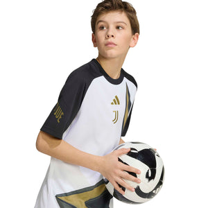 ADI JR JUVENTUS 26-27 PRE-MATCH JERSEY WHITE/BLACK