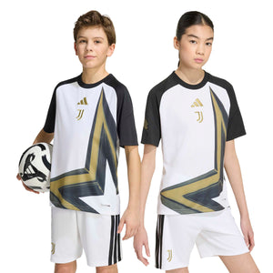 ADI JR JUVENTUS 26-27 PRE-MATCH JERSEY WHITE/BLACK