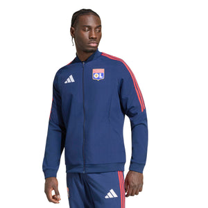 ADI LYON 26-27 PRESENTATION JACKET NAVY BLUE/PURE RUBY