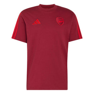 ADI ARSENAL 26-27 DNA TEE TEAM COLL BURGUNDY