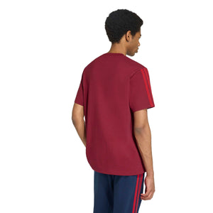ADI ARSENAL 26-27 DNA TEE TEAM COLL BURGUNDY