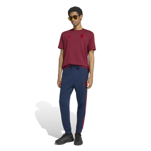 ADI ARSENAL 26-27 DNA TEE TEAM COLL BURGUNDY