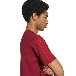 ADI ARSENAL 26-27 DNA TEE TEAM COLL BURGUNDY