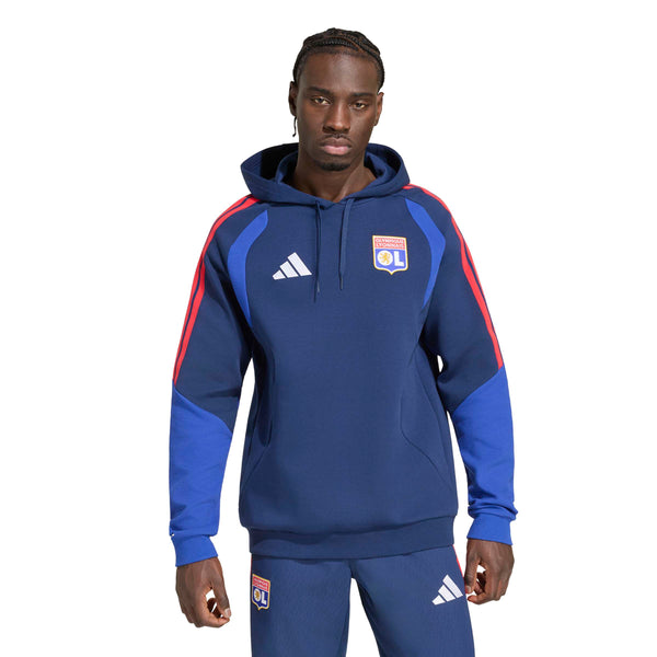 ADI LYON 26-27 TR HOODIE NAVY BLUE/PURE RUBY