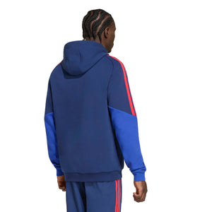 ADI LYON 26-27 TR HOODIE NAVY BLUE/PURE RUBY
