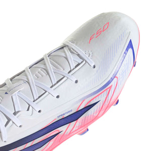 ADI F50 HYPERFAST LEAGUE FG WHITE/SOLAR PURPLE/SOLAR TURBO