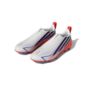 ADI JR F50 HYPERFAST LEAGUE LL FG WHITE/SOLAR PURPLE/SOLAR TURBO