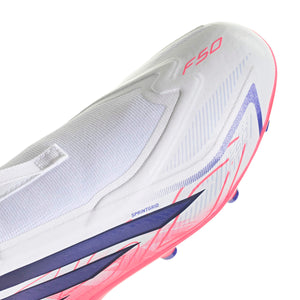 ADI JR F50 HYPERFAST LEAGUE LL FG WHITE/SOLAR PURPLE/SOLAR TURBO