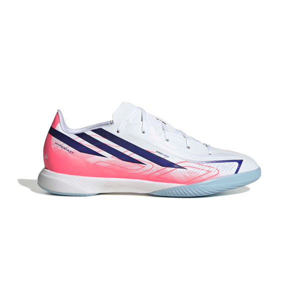 ADI JR F50 HYPERFAST LEAGUE IC WHITE/SOLAR PURPLE/SOLAR TURBO