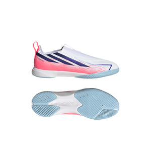 ADI JR F50 HYPERFAST LEAGUE LL IC WHITE/SOLAR PURPLE/SOLAR TURBO