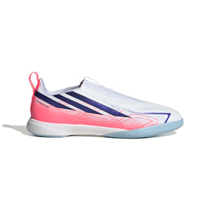 ADI JR F50 HYPERFAST LEAGUE LL IC WHITE/SOLAR PURPLE/SOLAR TURBO