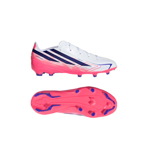 ADI JR F50 HYPERFAST LEAGUE FG WHITE/SOLAR PURPLE/SOLAR TURBO