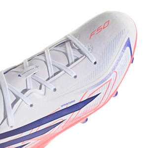 ADI JR F50 HYPERFAST LEAGUE FG WHITE/SOLAR PURPLE/SOLAR TURBO