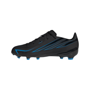 ADI JR F50 HYPERFAST LEAGUE FG CORE BLACK/LUCID RAY BLUE