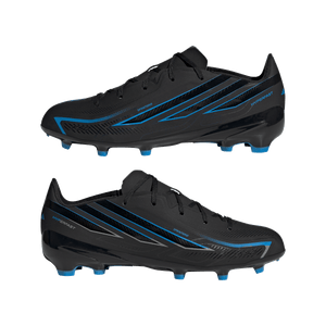 ADI JR F50 HYPERFAST LEAGUE FG CORE BLACK/LUCID RAY BLUE