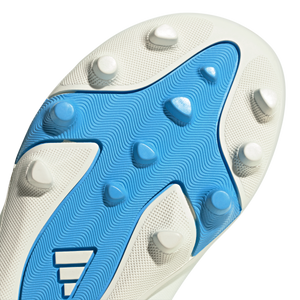 ADI JR F50 MESSI CLUB VEL FG IVORY/SEMI BLUE