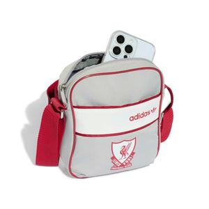 ADI LIVERPOOL 26-27 FESTIVAL BAG GREY TWO/STRAWBERRY RED