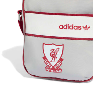 ADI LIVERPOOL 26-27 FESTIVAL BAG GREY TWO/STRAWBERRY RED