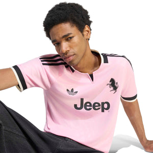 ADI JUVENTUS 26-27 AWAY JERSEY TRUE PINK/BLACK