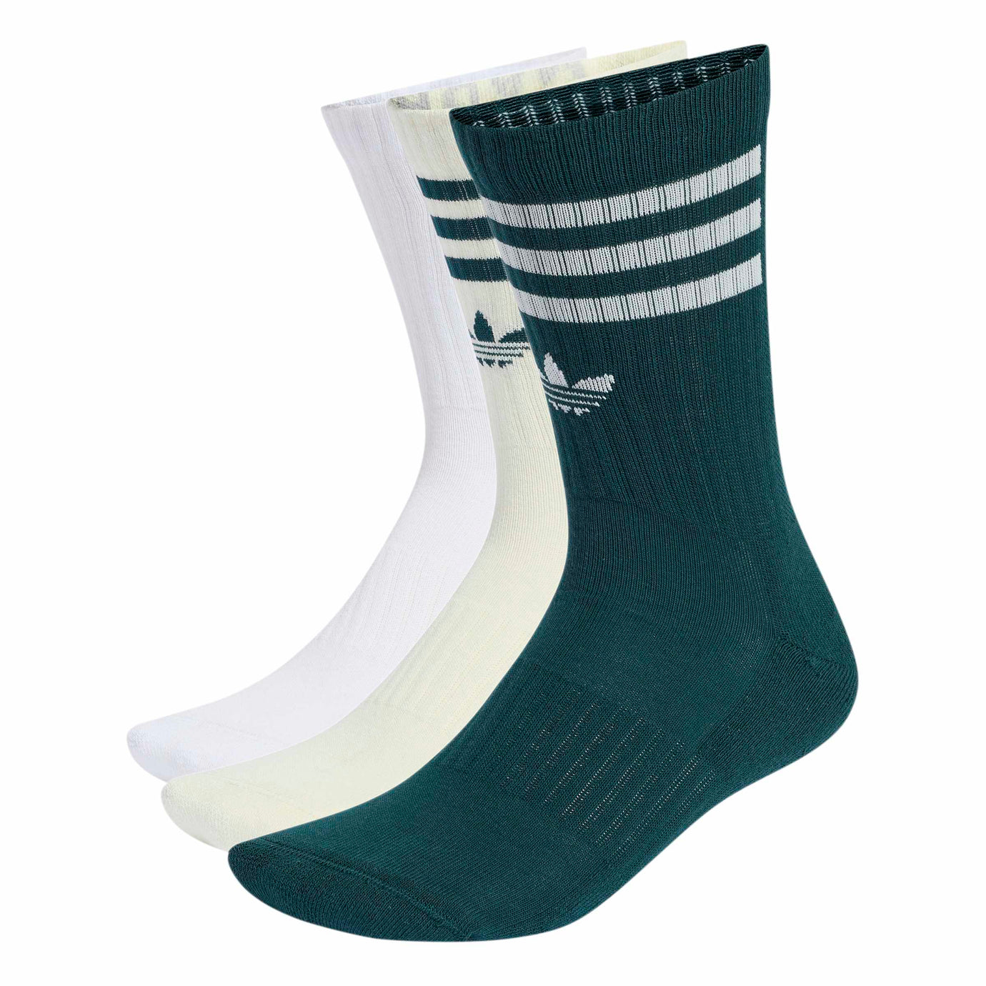 ADI REAL 26-27 SOCKS WHITE/AURORA IVY