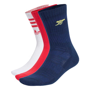 ADI ARSENAL 26-27 SOCKS PURE RUBY/WHITE