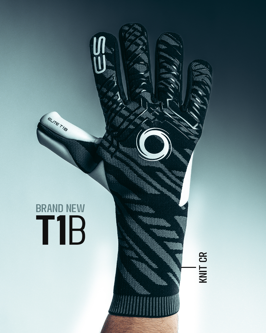 ELITE T1 KNIT GLOVE BLACK