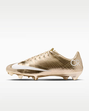 NIKE MERCURIAL SUPERFLY FG CR7 LE METTALIC GOLD