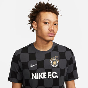 NIKE FC DRI-FIT TEE ANTHRACITE