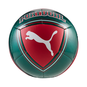 PUMA PORTUGAL WC26 CULTURE BALL CLUB RED/GREEN LAGOON
