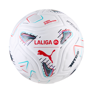 PUMA STELLAR LA LIGA 26-27 ULTIMATE BALL WHITE/MULTICOLOR