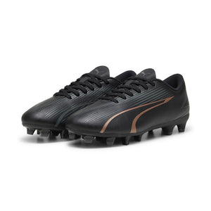 PUMA JR ULTRA PLAY FG BLACK/COPPER ROSE