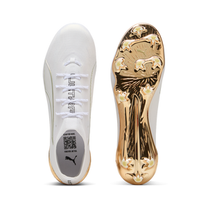 PUMA ULTRA 6 ULTIMATE FG WHITE/METALLIC GOLD