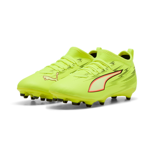 PUMA JR ULTRA 6 MATCH FG YELLOW ALERT/GLOWING RED
